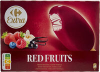 Red fruits fruits rouges, coeur vanille