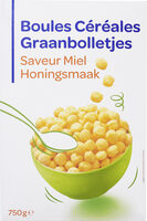 Boules de céréales Gout miel