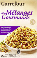 Lentilles gourmandes Petits pois & soja