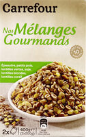 Epeautre & lentilles Petits pois & soja