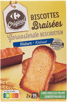 Biscottes braisées
