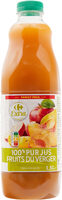 100% pur jus fruits du verger
