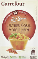 Lentilles Corail Top Chrono