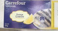 Sardinas sabor limon