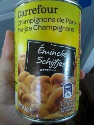 Champignons de Paris Émincés