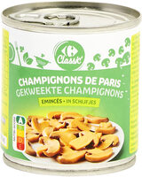 Champignons de Paris émincés