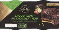 Croustillant au chocolat noir