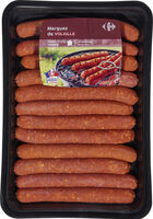 Saucisses de volaille