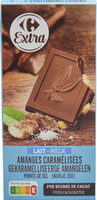 Lait amandes caramelisees pointe de sel