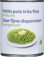 Petits pois très fins à l'étuvée