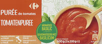 Purée de tomates Saveur Basilic