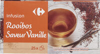 Infusion rooibos saveur vanille