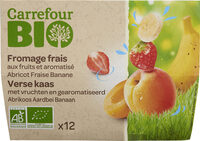 Fromages frais aux fruits