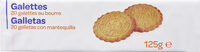 Galettes au beurre