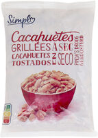 Cacahuètes grillées à sec