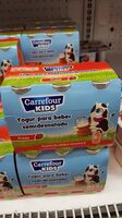 Yogur para beber semidesnatado fresa
