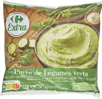 Purée de Légumes verts Crème fraîche
