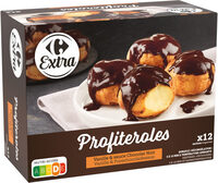 Profiteroles crème glacée vanille