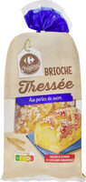 Brioche tressée aux perles de sucre
