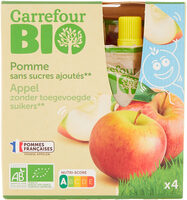 Pomme sans sucre ajoutés