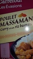 Poulet Massaman Curry et son Riz Basmati