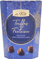 Truffes fantaisie Eclats de crêpe croustillante