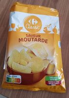 Chips saveur moutarde