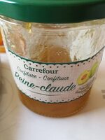 Confiture Reine Claude carrefour