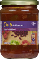 Chili de légumes à la mexicaine