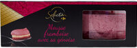 Mousse framboise avec sa génoise