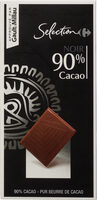 90% cacao noir