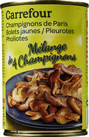 Mélange 4 champignons