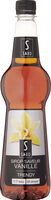 Sirop saveur vanille