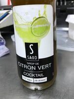 Sirop citron vert