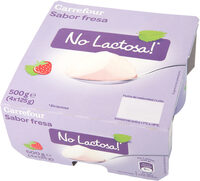 Yogur De Fresa Sin Lactosa