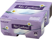 Yogur Natural Sin Lactosa