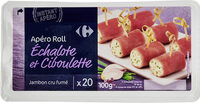 Roulés Apéro Échalote & ciboulette