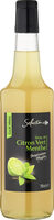Sirop de citron vert menthe