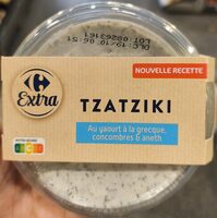 TZATZIKI Au yaourt à la grecque, concombres & aneth