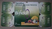 Yogur bifidus con trozos