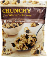 Crunchy dark chocolate
