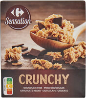 Crunchy Chocolat noir intense