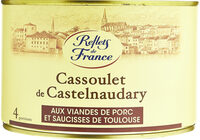 Cassoulet de Castelnaudary au jarret de porc et à la saucisse de Toulouse