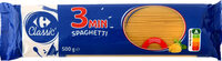3 min spaghetti