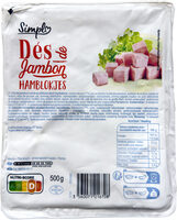 Dés de jambon Hamblokjes