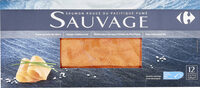 Saumon Rouge du Pacifique fumé Sauvage Décongelé