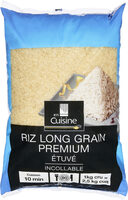 Riz long grain premium etuve incollable