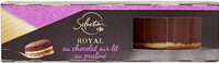 ROYAL CHOCOLAT sur lit de praliné