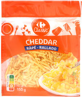 Cheddar rallado