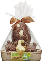 Chocolat moulages de Pâques Bio